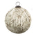 Clayre & Eef Kerstbal Ø 20 cm Beige Glas