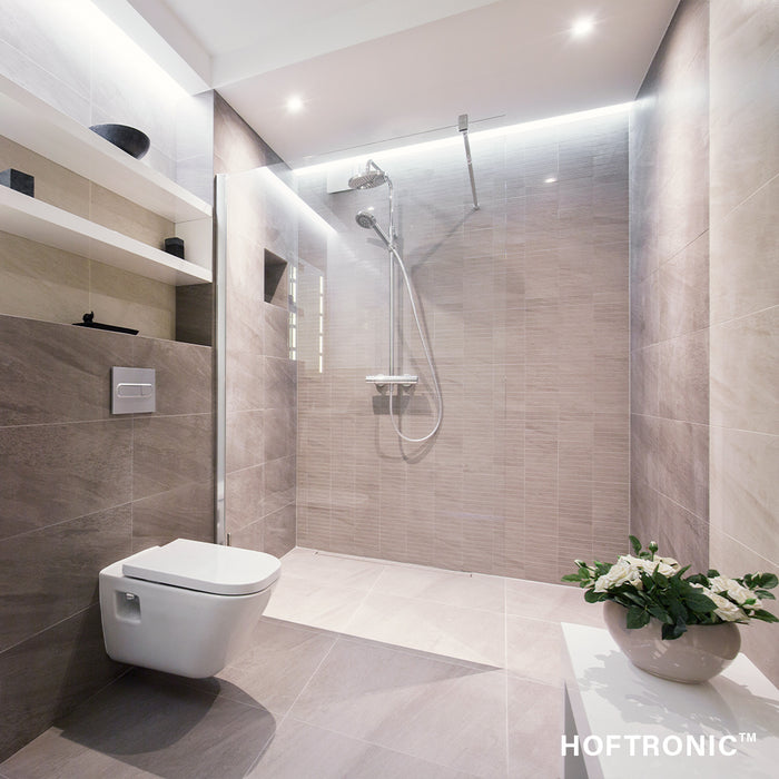 HOFTRONIC  Nola - LED Inbouwspots Badkamer IP65 Zwart