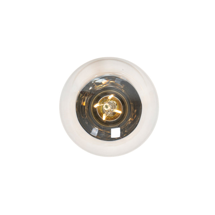 QAZQA Smart inbouwspot zwart incl. WiFi G95 lichtbron - Insight