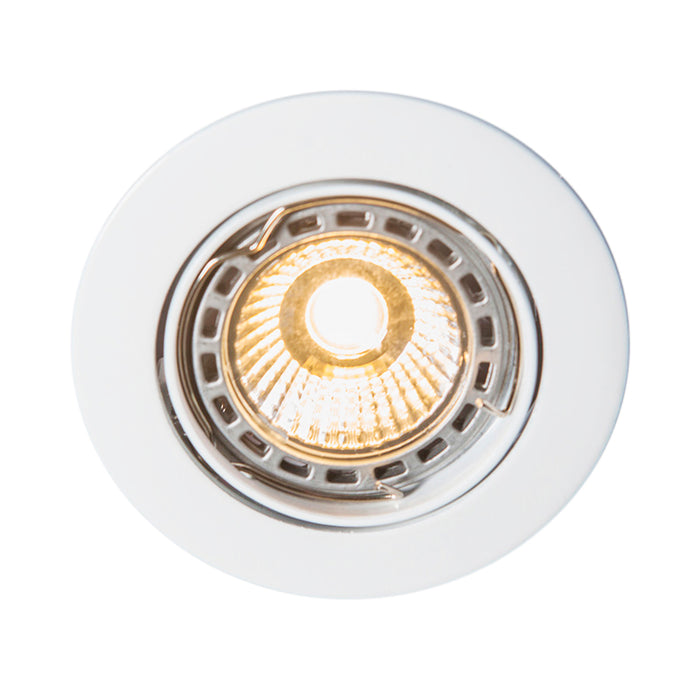 QAZQA Inbouwspot kantelbaar wit - Edu