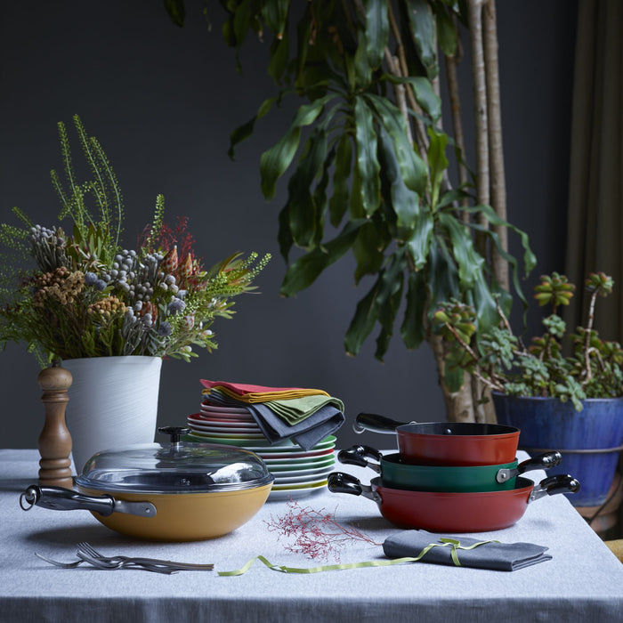 Sambonet - Sambonet Vintage Kookpan met Deksel Ø 24 cm