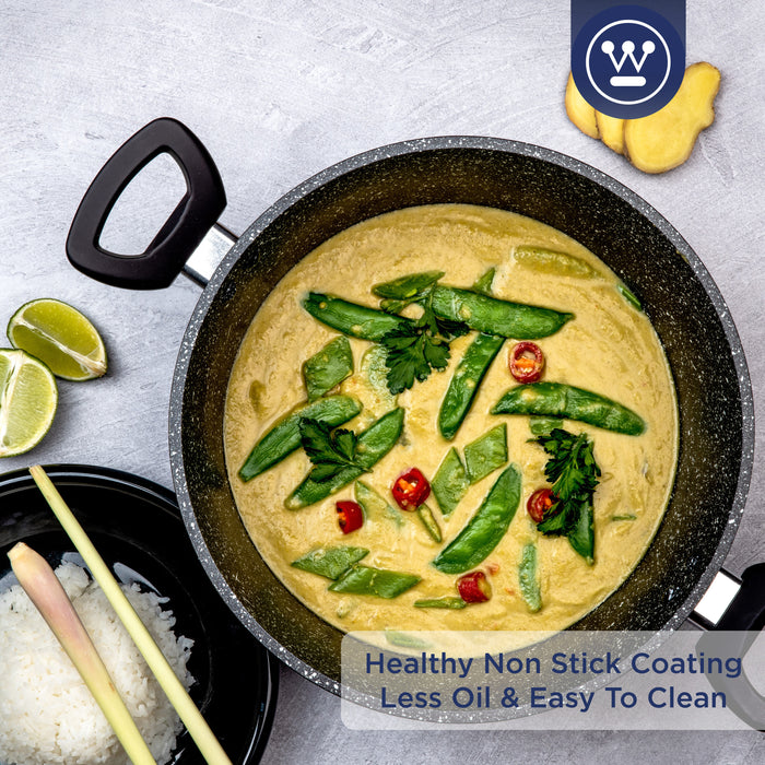 Westinghouse Kookpan  28 cm Black Marble