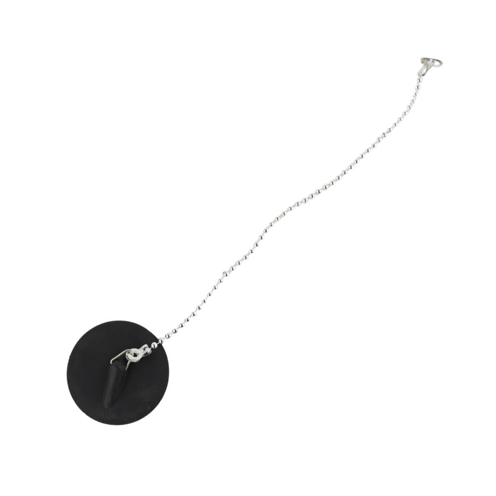 Orange85 Gootsteenstop Plugstop 38 mm Rubber Met Ketting 20 cm
