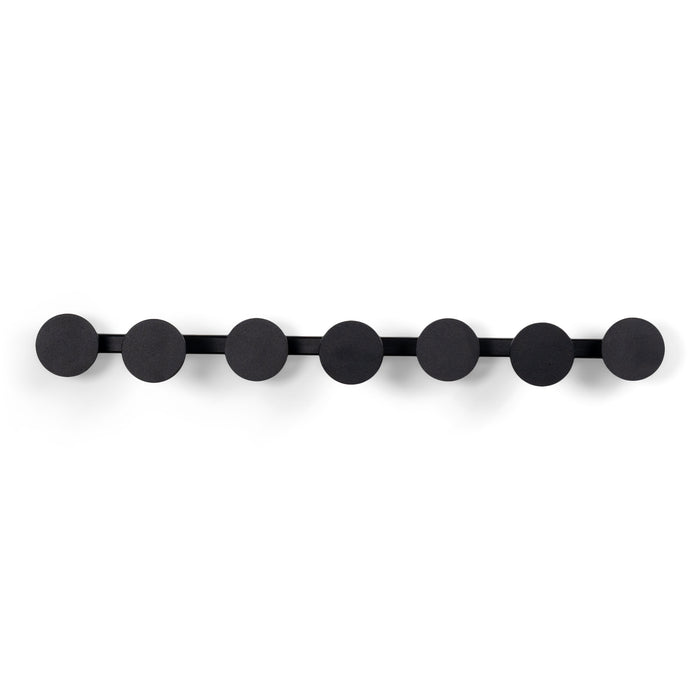 Spinder Design BOTTONI 3 Wandkapstok - Zwart