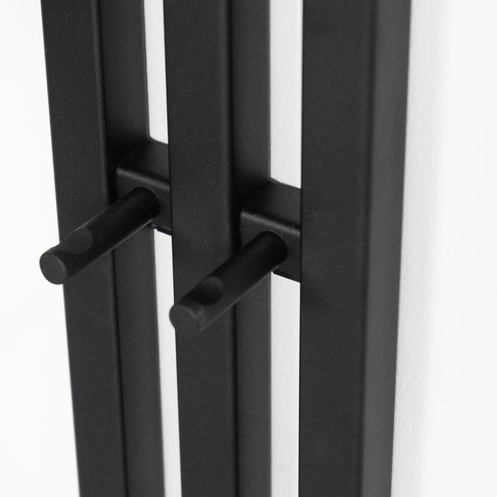 SPINDER DESIGN SENZA 5 Wandkapstok - Zwart