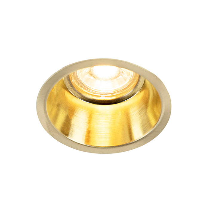 QAZQA Moderne inbouwspot goud - Dept