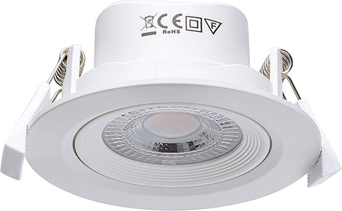 Aigostar-LED inbouwspot-Draaibaar-Kantelbaar-Wandschakelaar-Lichtnet