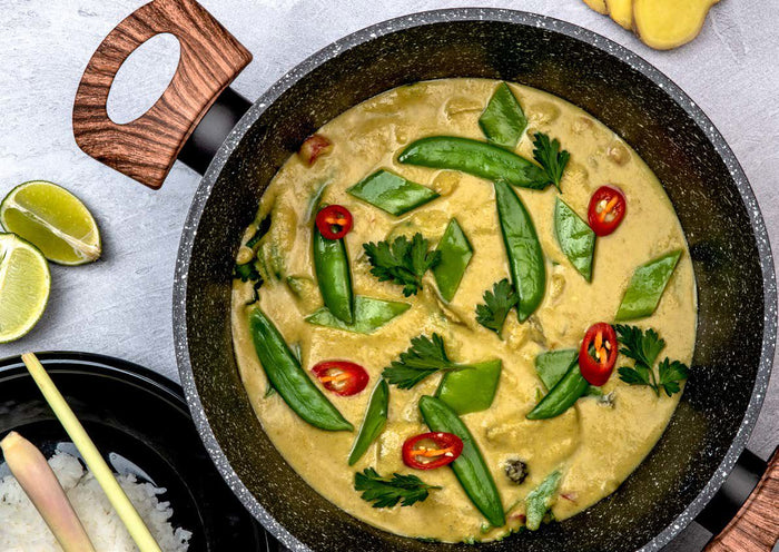 Westinghouse Kookpan  28 cm Black Marble Wood