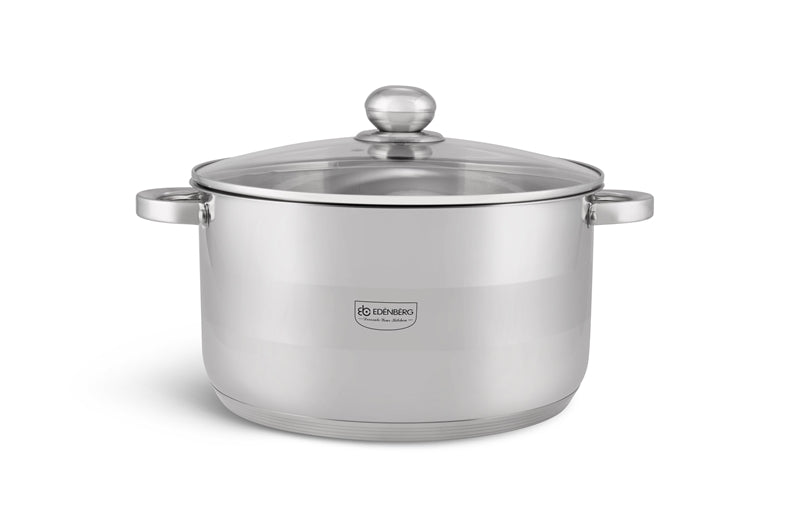 Edenberg Classic Line - Kookpan met Deksel - RVS - Ø 20 cm