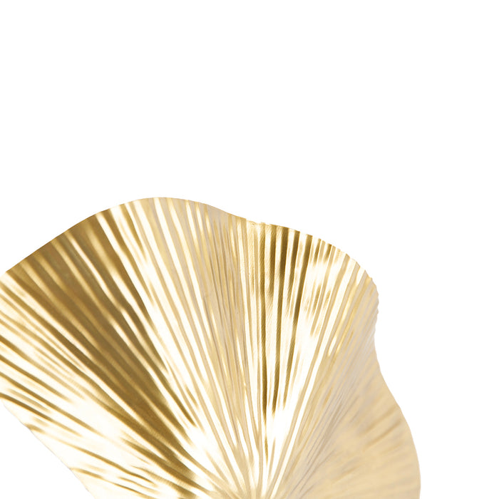 QAZQA Oosterse tafellamp messing met zwart 2-lichts - Louka