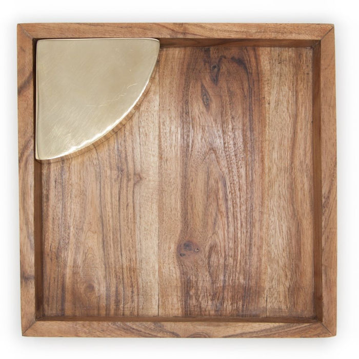 Brût Homeware, Catch All hout met messing box