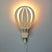 Houten wandlamp kinderkamer | Luchtballon - blank