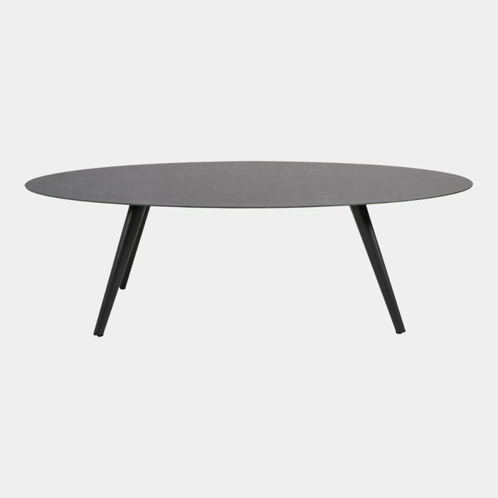 Lesli Living Mojito tuintafel ovaal 240x110 cm ceramic antraciet