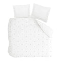 Walra Calm Clover Dekbedovertrek 240 x 220/240 cm - Wit
