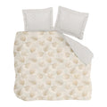 Walra Shaped Leaves Dekbedovertrek 240 x 220/240 cm - Zand