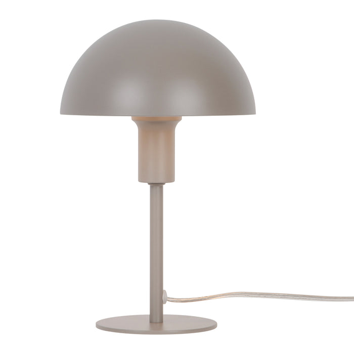 Nordlux Ellen Mini Tafellamp - Ø 16 cm - Lichtbruin