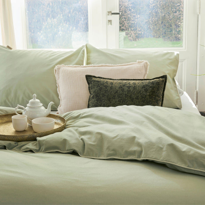 Walra Sweet Softy Dekbedovertrek 260 x 220/240 cm - Groen