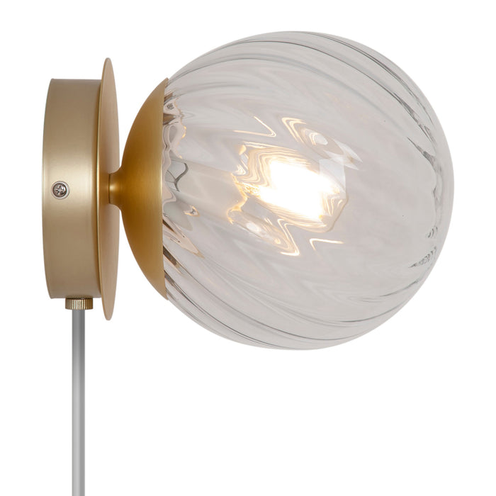 Nordlux Chisell Wandlamp - Messing