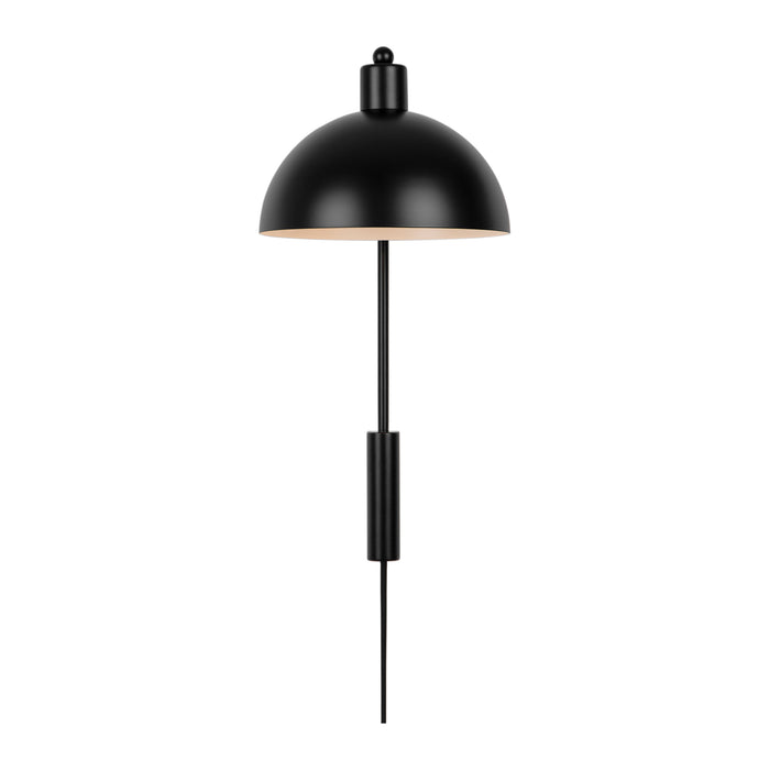 Nordlux Ellen Wandlamp - Ø 20 cm - Zwart