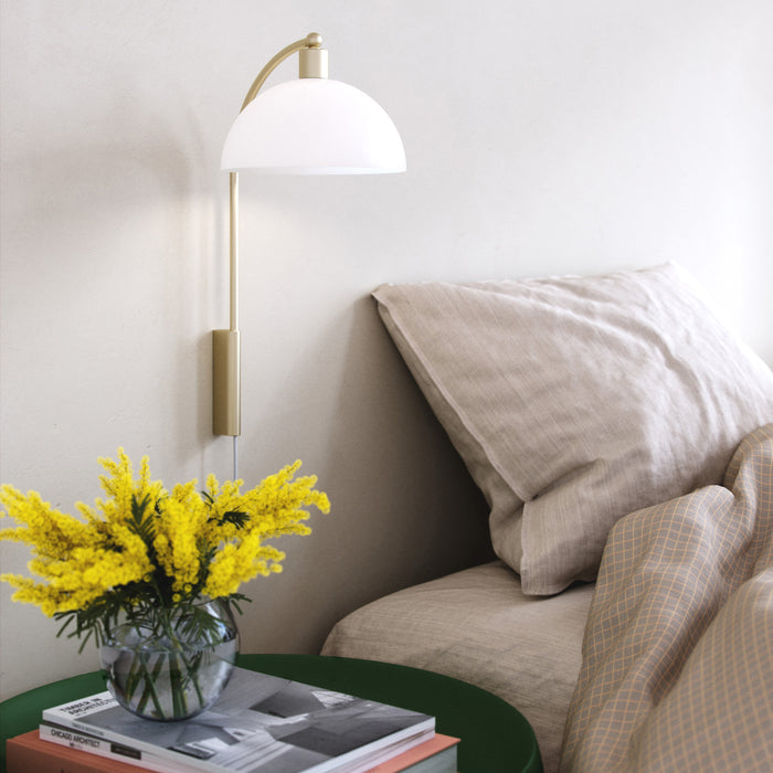 Nordlux Ellen Wandlamp - Ø 20 cm - Messing