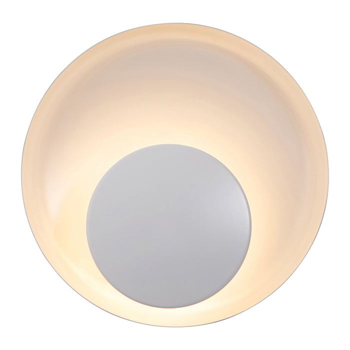 Nordlux Marsi Wandlamp - Ø 21 cm - Wit