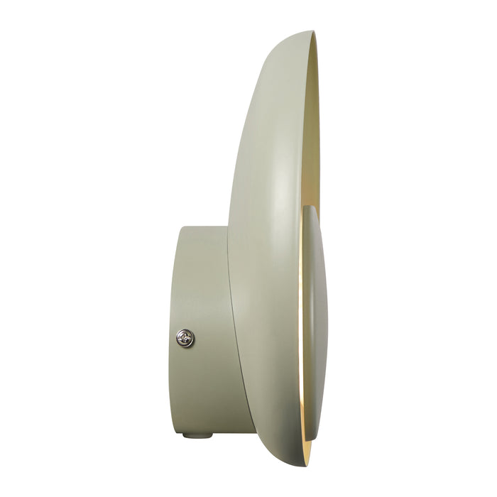 Nordlux Marsi Wandlamp - Ø 21 cm - Zacht groen