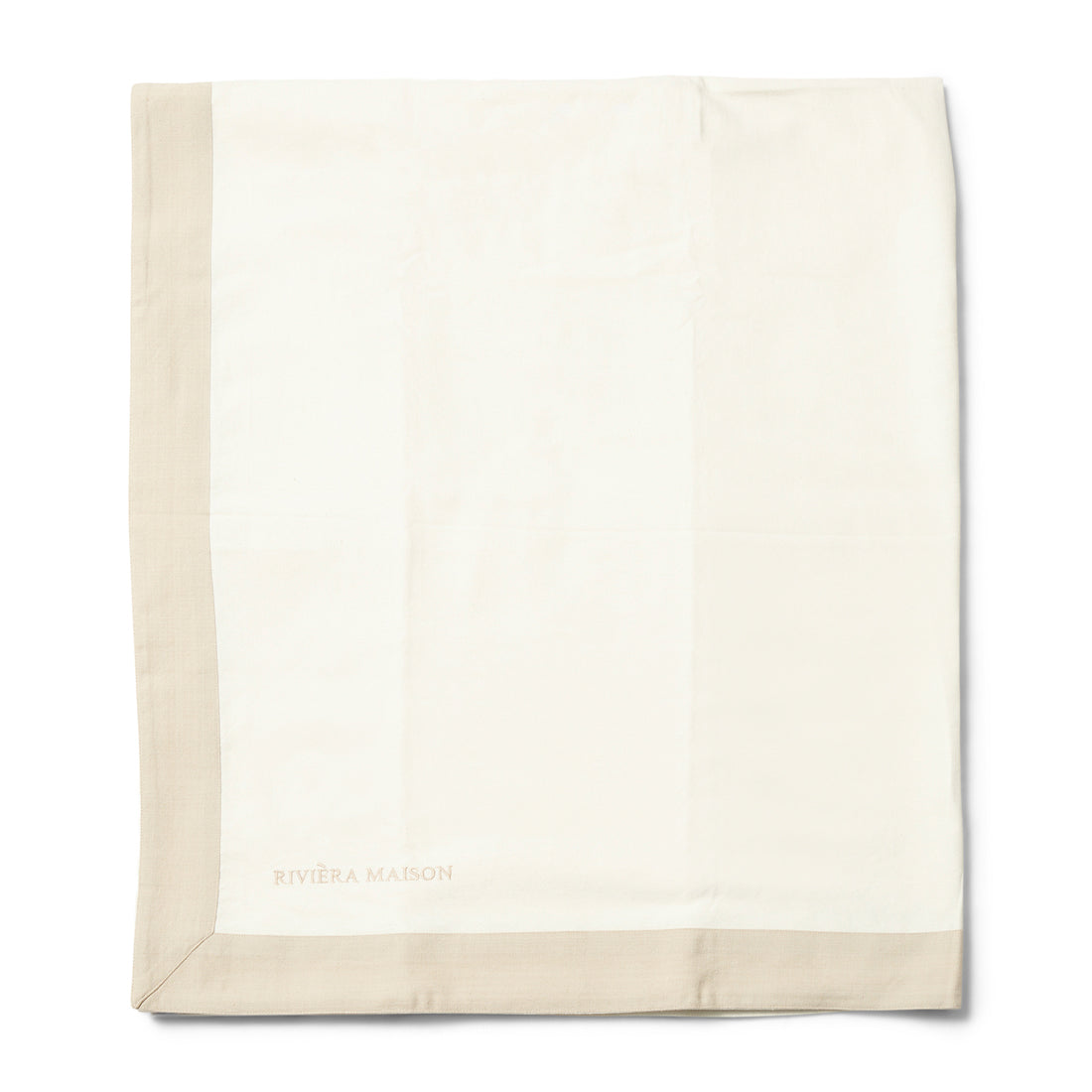 Riviera Maison Tafelkleed Katoen, Tafellakens - whisper white - Wit
