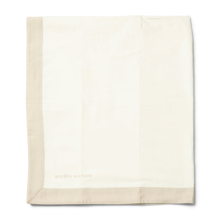 Riviera Maison Tafelkleed Katoen, Tafellakens - whisper white - Wit