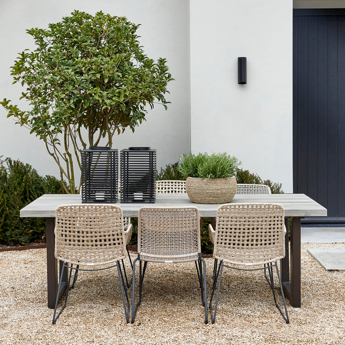 Riviera Maison Stafford Square Lantern black (Ø) 26x (H) 55