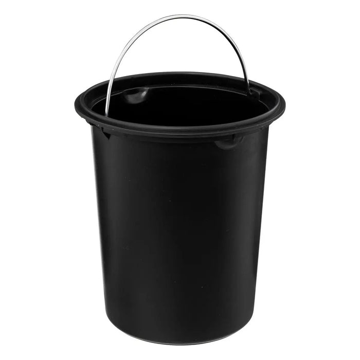 5Five Pedaalemmer - metaal - petrol blauw - 3L - 16x25 cm - badkamer