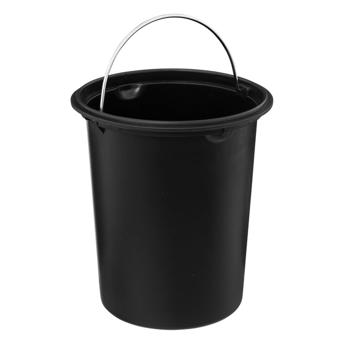 5Five Pedaalemmer - mosterdgeel - metaal - 3L - 23cm - soft close