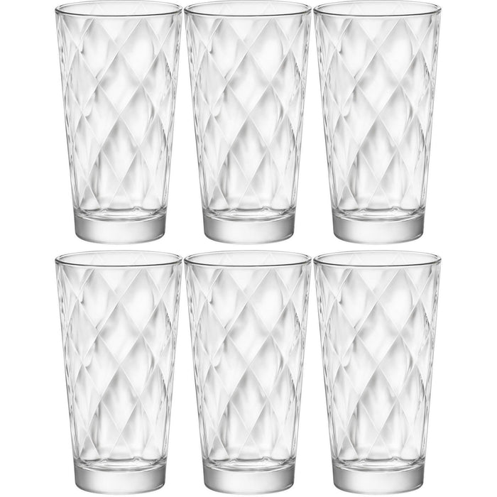 Bormioli Rocco Longdrinkglazen - 6x stuks - 370ml