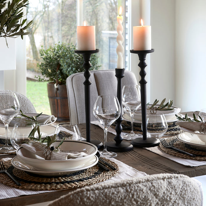 Riviera Maison RM Warrington Tower Candle Holder (Ø) 115x (H) 30