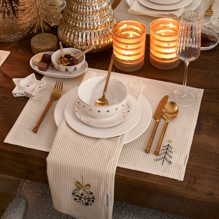 Riviera Maison Champagneglas, Gouden rand - Les Saisies 1200 ml