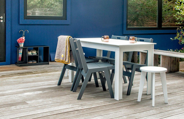 Loll Designs Alfresco tuinstoel solid back Black
