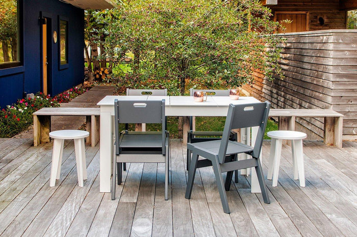 Loll Designs Alfresco tuinstoel solid back Black
