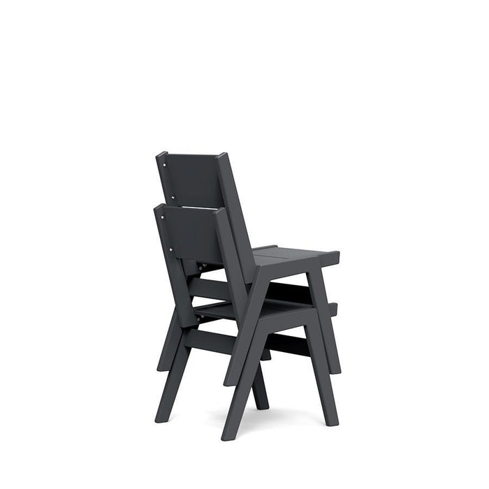 Loll Designs Alfresco tuinstoel solid back Black