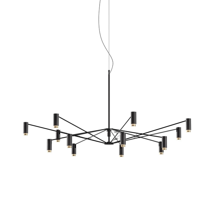 Marset The W hanglamp Ø200 LED zwart|ivoor