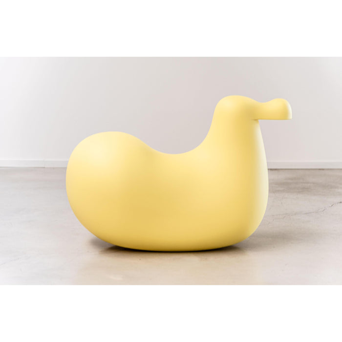 Dodo schommelpaard lichtgeel
