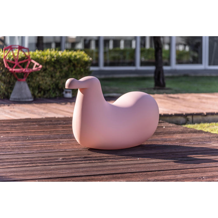 Dodo schommelpaard lichtgeel