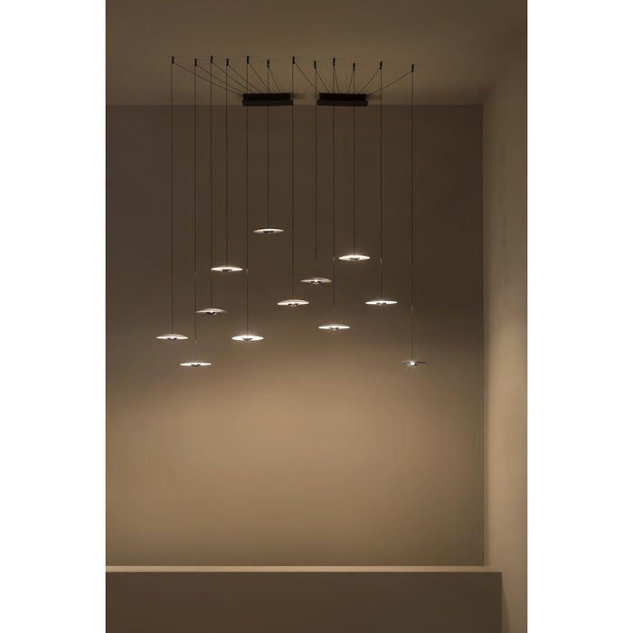 Marset Ginger Ø32 hanglamp LED DALI messing|messing