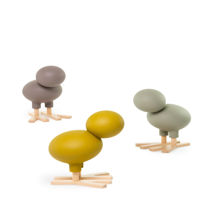 Magis Happy Bird decoratie donkerpaars