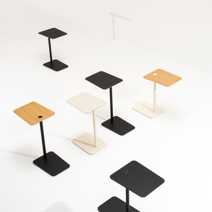 Gazzda Loop bijzettafel linoleum beige