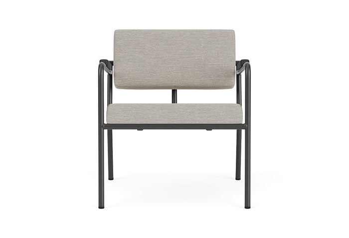 FÉST Monday fauteuil met amleuning zwart|zwart Soil 01 natural