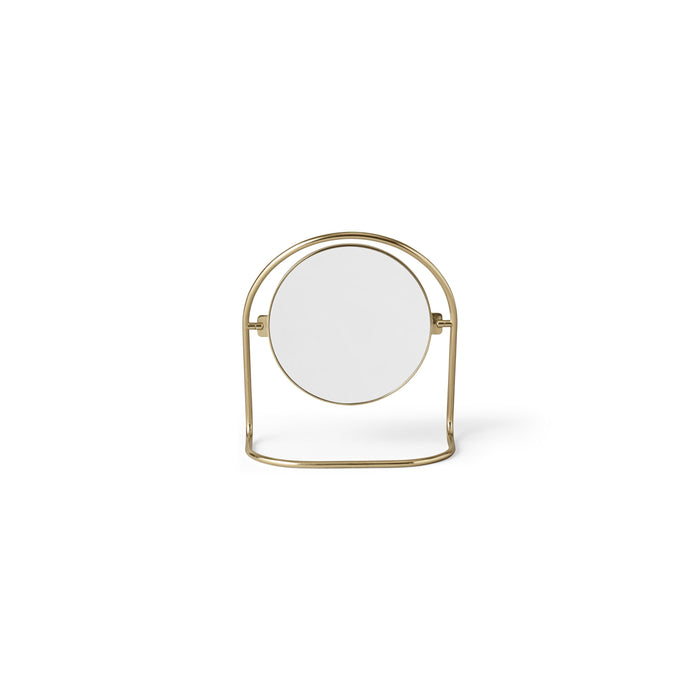 Audo Copenhagen Nimbus spiegel tafel gepolijst messing