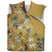 Beddinghouse x Van Gogh Museum dekbedovertrek Partout des Fleurs gold