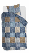 Ariadne at Home Wool Shades  dekbedovertrek - 140x200|220 - Blauw