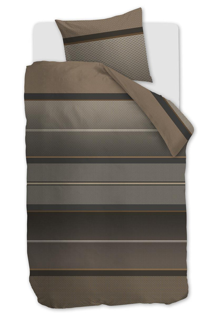 Kardol Runway  dekbedovertrek - 140x200|220 - Grijs