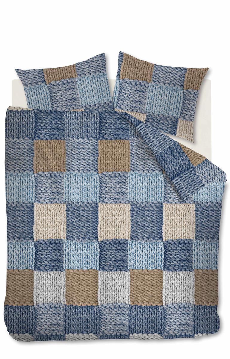 Ariadne at Home Wool Shades  dekbedovertrek - 200x200|220 - Blauw