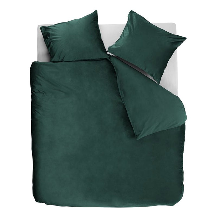 At Home by Beddinghouse Tender Dekbedovertrek 200 x 200/220 cm - Groen